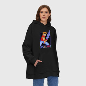 Худи SuperOversize хлопок с принтом Скотт Пилигрим (Scott Pilgrim) в городе Новоалтайск, 70% хлопок, 30% полиэстер, мягкий начес внутри | карман-кенгуру, эластичная резинка на манжетах и по нижней кромке, двухслойный капюшон
 | action | anime | beck | comic | game | graphic | hipster | level | novel | ramona | rock | superhero | sword | графика | игры | кино | комедия | комикс | меч | рамона | рок | супергерой | хипстер | экшн