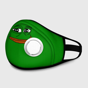 Маска из неопрена с принтом Pepe в городе Новоалтайск, неопрен 100% | Форма огибающая нос. Резинки для ушей с дополнительной резинкой на затылке. Клапан для выдоха для активного дыхания при занятиях спортом. Эластичный материал маски и окантовки для лучшего растяжения и прилегания маски.  | bad | dab | frog | good | kek | make pepe great again | pepe | sad | sad frog | vote for pepe | кек | лягушка | мем | мемы | пепе | со смыслом | фрог