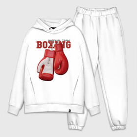 Мужской костюм хлопок OVERSIZE с принтом National Team Boxing в городе Новоалтайск,  |  | бокс | перчатки