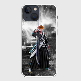 Чехол для iPhone 13 mini с принтом Jump Force   Ichigo Kurosaki в городе Новоалтайск,  |  | anime | bleach ichigo kurosaki | crossover | fighting | game | jump force | manga | аниме | игра | файтинг