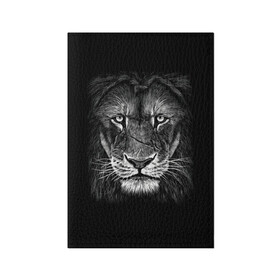Обложка для паспорта матовая кожа с принтом Lion Art в городе Новоалтайск, натуральная матовая кожа | размер 19,3 х 13,7 см; прозрачные пластиковые крепления | акварель | арт | белый | взгляд | грива | дикий | живопись | зверь | искусство | король | кот | лев | львица | мазки | мощь | прайд | саванна | сила | царь | черный | шрам