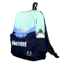 Рюкзак 3D с принтом Fortnite в городе Новоалтайск, 100% полиэстер | лямки с регулируемой длиной, сверху петелька, чтобы рюкзак можно было повесить на вешалку. Основное отделение закрывается на молнию, как и внешний карман. Внутри два дополнительных кармана, один из которых закрывается на молнию. По бокам два дополнительных кармашка | battle royale | fortnite | fortnite battle royale | futuresynth | game | outrun | retrowave | synth | synthwave | игры | ретровейв | синтвейв | фортнайт