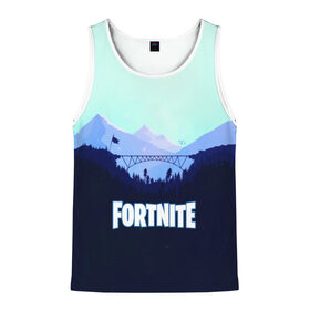 Мужская майка 3D с принтом Fortnite в городе Новоалтайск, 100% полиэстер | круглая горловина, приталенный силуэт, длина до линии бедра. Пройма и горловина окантованы тонкой бейкой | battle royale | fortnite | fortnite battle royale | futuresynth | game | outrun | retrowave | synth | synthwave | игры | ретровейв | синтвейв | фортнайт