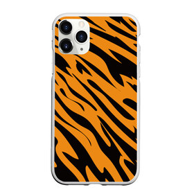 Чехол для iPhone 11 Pro Max матовый с принтом Тигр в городе Новоалтайск, Силикон |  | животное | зверь | кардашьян | ким | кот | лев | оранжевый | полосы | рыжий | тигр | черный