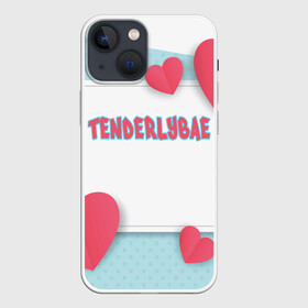 Чехол для iPhone 13 mini с принтом Tenderlybae в городе Новоалтайск,  |  | tenderlybae | twitch | амина | бэйби | в маске | малышка | мирзоева | мэйби | нежная | стримерша | тендерлибае | тендерлибэй