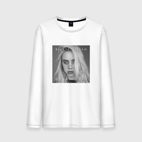 Мужской лонгслив хлопок с принтом Billie Eilish  в городе Новоалтайск, 100% хлопок |  | bilie | billi | billie | eilish | eillish | elish | ellish | eyes | ocean | pop music | айлиш | алиш | били | билли | музыка | певица | поп | эйлиш | элиш