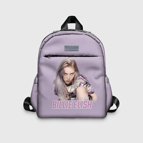 Детский рюкзак 3D с принтом Billie Eilish в городе Новоалтайск, 100% полиэстер | лямки с регулируемой длиной, сверху петелька, чтобы рюкзак можно было повесить на вешалку. Основное отделение закрывается на молнию, как и внешний карман. Внутри дополнительный карман. По бокам два дополнительных кармашка | bilie | billi | billie | eilish | eillish | elish | ellish | eyes | ocean | pop music | айлиш | алиш | били | билли | музыка | певица | поп | эйлиш | элиш