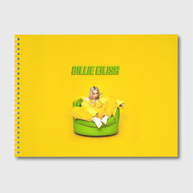 Альбом для рисования с принтом Billie Eilish в городе Новоалтайск, 100% бумага
 | матовая бумага, плотность 200 мг. | Тематика изображения на принте: bilie | billi | billie | eilish | eillish | elish | ellish | eyes | ocean | pop music | айлиш | алиш | били | билли | музыка | певица | поп | эйлиш | элиш