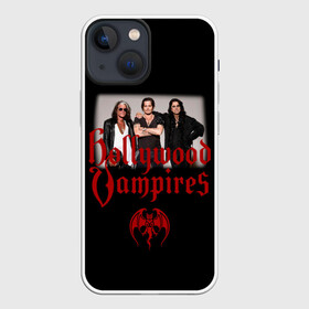 Чехол для iPhone 13 mini с принтом Hollywood Vampires в городе Новоалтайск,  |  | 2019 | 2020 | aerosmith | альтернатива | голливудские вампиры | группа | дафф маккаган | джо перри | джонни депп | кантри | лого | металл | музыка | панк | поклонники | рок | тур в россии | фото | хард рок