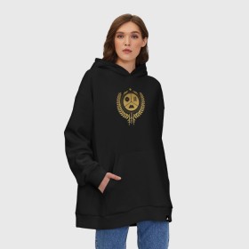 Худи SuperOversize хлопок с принтом DESTINY в городе Новоалтайск, 70% хлопок, 30% полиэстер, мягкий начес внутри | карман-кенгуру, эластичная резинка на манжетах и по нижней кромке, двухслойный капюшон
 | bungie | cayde 6 | cyd6 | destiny | destiny 2 | forsaken | gambit | hunter | titan | warlock | банги | варлок | габмит | дестини | дестини 2 | зур | кейд | кейд 6 | отвергнутые | охотник | титан | туз