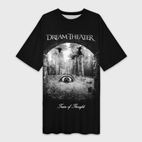 Платье-футболка 3D с принтом Dream Theater в городе Новоалтайск,  |  | dream theater | metal | группы | метал | музыка | прогрессив метал | рок | хеви метал
