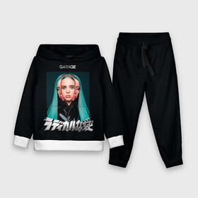 Детский костюм 3D (с толстовкой) с принтом Billie Eilish в городе Новоалтайск,  |  | ailish | billi | billie eilish | bury a friend | copycat | crown | dont smile at me | lovely | murakami | music | my boy | party favor | pop | айлишь | били | билли айлиш | музыка | певица | поп