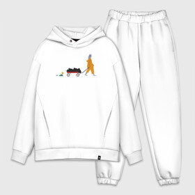 Мужской костюм хлопок OVERSIZE с принтом Billie Eilish в городе Новоалтайск,  |  | ailish | billi | billie eilish | bury a friend | copycat | crown | dont smile at me | lovely | music | my boy | party favor | pop | били | билли айлиш | музыка | певица | поп | эйлиш