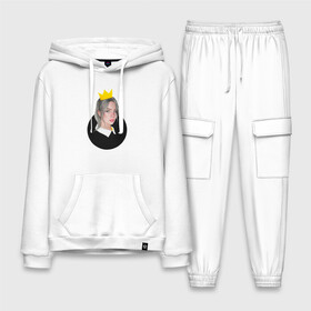Мужской костюм хлопок с толстовкой с принтом Billie Eilish в городе Новоалтайск,  |  | Тематика изображения на принте: ailish | billi | billie eilish | bury a friend | copycat | crown | dont smile at me | lovely | music | my boy | party favor | pop | били | билли айлиш | музыка | певица | поп | эйлиш