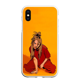 Чехол для iPhone XS Max матовый с принтом Billie Eilish в городе Новоалтайск, Силикон | Область печати: задняя сторона чехла, без боковых панелей | ailish | billi | billie eilish | bury a friend | copycat | crown | dont smile at me | lovely | music | my boy | party favor | pop | били | билли айлиш | музыка | певица | поп | эйлиш