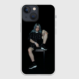 Чехол для iPhone 13 mini с принтом Billie Eilish в городе Новоалтайск,  |  | ailish | billi | billie eilish | bury a friend | copycat | crown | dont smile at me | lovely | music | my boy | party favor | pop | били | билли айлиш | музыка | певица | поп | эйлиш