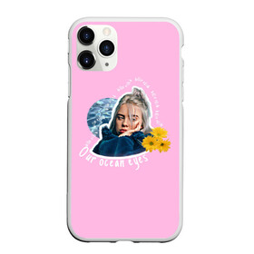 Чехол для iPhone 11 Pro матовый с принтом Our ocean eyes в городе Новоалтайск, Силикон |  | Тематика изображения на принте: billie eilish | billie eilish ocean | lovely billie eilish | no fair | those ocean eyes | били алиш | били элиш | билли айлиш | билли эйлиш | глаза | как океан | океан твоих глаз