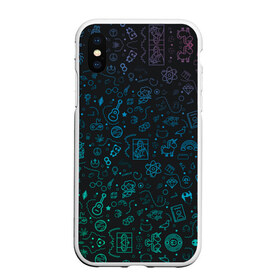 Чехол для iPhone XS Max матовый с принтом Стикеры в городе Новоалтайск, Силикон | Область печати: задняя сторона чехла, без боковых панелей | 2019 | 2020 | gradient | pattern | stickerbombing | градиент | детская | детям | калейдоскоп | комикс | наклейки | неон | ночь | паттерн | стикер | стикербомбинг | тату | татуировка | татуировки | темная