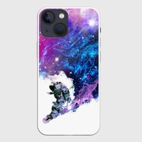 Чехол для iPhone 13 mini с принтом Космический сноуборд в городе Новоалтайск,  |  | big | арт | крупные арты | крупные принты | сумаcшедшие арты