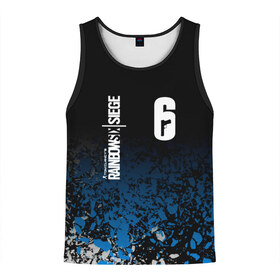 Мужская майка 3D RAINBOW SIX SIEGE: в городе Новоалтайск, 100% полиэстер | круглая горловина, приталенный силуэт, длина до линии бедра. Пройма и горловина окантованы тонкой бейкой | rainbow six siege купить | tom clanc | tom clancy s rainbow six siege | tom clancy s rainbow six siege deluxe | tom clancys rainbow six siege gold | игра tom clancy s rainbow six siege