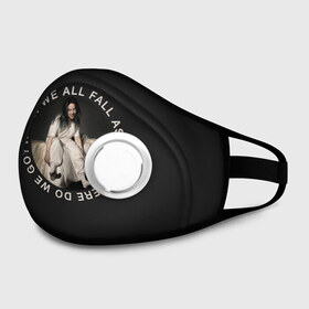Маска из неопрена с принтом Billie Eilish в городе Новоалтайск, неопрен 100% | Форма огибающая нос. Резинки для ушей с дополнительной резинкой на затылке. Клапан для выдоха для активного дыхания при занятиях спортом. Эластичный материал маски и окантовки для лучшего растяжения и прилегания маски.  | Тематика изображения на принте: ailish | billi | billie eilish | bury a friend | copycat | crown | dont smile at me | lovely | music | my boy | party favor | pop | били | билли айлиш | музыка | певица | поп | эйлиш