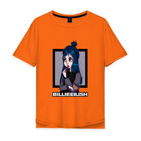 Мужская футболка хлопок Oversize с принтом Billie Eilish в городе Новоалтайск, 100% хлопок | свободный крой, круглый ворот, “спинка” длиннее передней части | at | billie | don’t | eilish | electronic | eyes | me | music | ocean | pirate | smile | synthpop | usa | айлиш | билли | музыка | пайрэт | синти поп | сша | электронная | электропоп