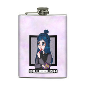 Фляга с принтом Billie Eilish в городе Новоалтайск, металлический корпус | емкость 0,22 л, размер 125 х 94 мм. Виниловая наклейка запечатывается полностью | Тематика изображения на принте: at | billie | don’t | eilish | electronic | eyes | me | music | ocean | pirate | smile | synthpop | usa | айлиш | билли | музыка | пайрэт | синти поп | сша | электронная | электропоп