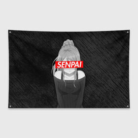 Флаг-баннер Anime (Senpai 5): в городе Новоалтайск, 100% полиэстер | размер 67 х 109 см, плотность ткани — 95 г/м2; по краям флага есть четыре люверса для крепления | ahegao | anime | manga | sempai | senpai | аниме | ахегао | манга | семпай | сенпай