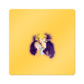 Магнит виниловый Квадрат с принтом Meliodas в городе Новоалтайск, полимерный материал с магнитным слоем | размер 9*9 см, закругленные углы | deadly | meliodas | seven | sins | грехов | мелиодас | семь