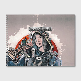 Альбом для рисования с принтом Rainbow Six Siege в городе Новоалтайск, 100% бумага
 | матовая бумага, плотность 200 мг. | Тематика изображения на принте: pvp | воин | герой | дым | огонь | оружия | пламя | призрак | снайпер | сражения | тактический | туман | шутер