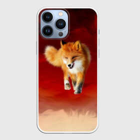Чехол для iPhone 13 Pro Max с принтом Огненная Лиса в городе Новоалтайск,  |  | fire fox | firefox | fox | fox say | ylvis   the fox | главное фыр | кицунэ | лиза | лиса | лисичка | мемасики | мемы | огонь | фыр фыр | хитрая лиса | я хочу фырфыр