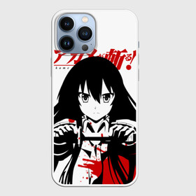 Чехол для iPhone 13 Pro Max с принтом Акаме достает меч в городе Новоалтайск,  |  | akame ga kill | акаме | акамэ га киру | аниме | манга | ночной рейд