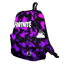 Рюкзак 3D с принтом Fortnite (Лама) в городе Новоалтайск, 100% полиэстер | лямки с регулируемой длиной, сверху петелька, чтобы рюкзак можно было повесить на вешалку. Основное отделение закрывается на молнию, как и внешний карман. Внутри два дополнительных кармана, один из которых закрывается на молнию. По бокам два дополнительных кармашка | fortnite | game | ninja | online. twitch | битва | игра | камуфляж | король | ниндзя | онлайн | твич | форнайт | фортнайт