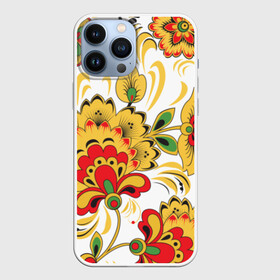 Чехол для iPhone 13 Pro Max с принтом Хохлома в городе Новоалтайск,  |  | россия | хохлома | шкатулка