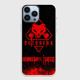 Чехол для iPhone 13 Pro Max с принтом RAINBOW SIX SIEGE OUTBREAK в городе Новоалтайск,  |  | Тематика изображения на принте: game | outbreak | rainbow six | rainbow six siege | игра