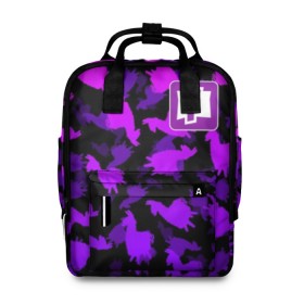 Женский рюкзак 3D с принтом Fortnite (Лама) 2 в городе Новоалтайск, 100% полиэстер | лямки с регулируемой длиной, сверху ручки, чтобы рюкзак нести как сумку. Основное отделение закрывается на молнию, как и внешний карман. Внутри два дополнительных кармана, один из которых закрывается на молнию. По бокам два дополнительных кармашка, куда поместится маленькая бутылочка
 | fortnite | game | ninja | online. twitch | битва | игра | камуфляж | король | ниндзя | онлайн | твич | форнайт | фортнайт