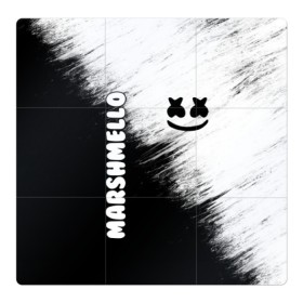 Магнитный плакат 3Х3 с принтом Marshmello 3 в городе Новоалтайск, Полимерный материал с магнитным слоем | 9 деталей размером 9*9 см | dj | fortnite | marshmello | music | дж | зефир | маршмелоу | музыка | форнайт | фортнайт