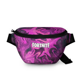 Поясная сумка 3D с принтом Fortnite (liquify space) в городе Новоалтайск, 100% полиэстер | плотная ткань, ремень с регулируемой длиной, внутри несколько карманов для мелочей, основное отделение и карман с обратной стороны сумки застегиваются на молнию | fortnite | game | ninja | online. twitch | битва | игра | камуфляж | король | ниндзя | онлайн | твич | форнайт | фортнайт