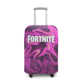 Чехол для чемодана 3D с принтом Fortnite (liquify space) в городе Новоалтайск, 86% полиэфир, 14% спандекс | двустороннее нанесение принта, прорези для ручек и колес | fortnite | game | ninja | online. twitch | битва | игра | камуфляж | король | ниндзя | онлайн | твич | форнайт | фортнайт