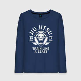 Женский лонгслив хлопок с принтом Jiu Jitsu в городе Новоалтайск, 100% хлопок |  | box | boxing | bruce lee | champion | dragon | fight | fighter | judo | muay thai | team | tiger | ufc | али | боевые | боец | бой | бокс | боксер | борьба | брюс ли | воин | дзюдо | дракон | единоборства | искусство | карате | контакт | кулак | лев