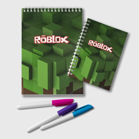 Блокнот с принтом Roblox в городе Новоалтайск, 100% бумага | 48 листов, плотность листов — 60 г/м2, плотность картонной обложки — 250 г/м2. Листы скреплены удобной пружинной спиралью. Цвет линий — светло-серый
 | Тематика изображения на принте: play | roblox | детская | для детей | игра | онлайн | ребенку | роблокс | роболкс | симулятор