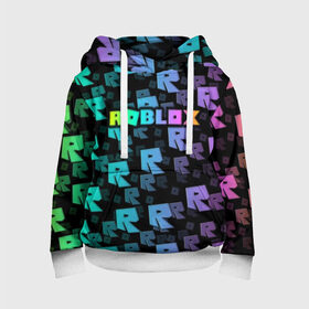 Детская толстовка 3D с принтом Roblox в городе Новоалтайск, 100% полиэстер | двухслойный капюшон со шнурком для регулировки, мягкие манжеты на рукавах и по низу толстовки, спереди карман-кенгуру с мягким внутренним слоем | roblox   массовая многопользовательская онлайн игра