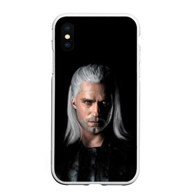 Чехол для iPhone XS Max матовый с принтом Волк (Спина) в городе Новоалтайск, Силикон | Область печати: задняя сторона чехла, без боковых панелей | ciri | geralt | henry cavill | wild hunt | witcher | ведьмак | генри кавилл | геральт | дикая охота | цири