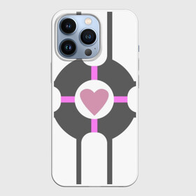 Чехол для iPhone 13 Pro с принтом Куб Компаньон в городе Новоалтайск,  |  | companion | companion cube | cube | portal | portal 2 | source | steam | valve | белый | куб | полосы | портал | портал 2 | розовый | серый