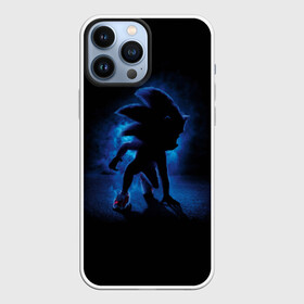 Чехол для iPhone 13 Pro Max с принтом Соник фильм (Спина) в городе Новоалтайск,  |  | Тематика изображения на принте: hedgehog | movie | sonic | ёжик | соник | фильм