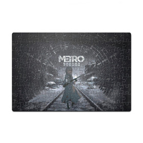 Пазл магнитный 126 элементов с принтом Metro Exodus Аниме в городе Новоалтайск, полимерный материал с магнитным слоем | 126 деталей, размер изделия —  180*270 мм | Тематика изображения на принте: 2034 | metro | metro 2033 | аниме | аниме девушка | аниме сталкер | девушка | девушка сталкер | игра | игры | метро | метро 2033 | метро 2034 | метро аниме | метро эксодус | москва | сталкер