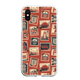 Чехол для iPhone XS Max матовый с принтом Марки Великобритании в городе Новоалтайск, Силикон | Область печати: задняя сторона чехла, без боковых панелей | bus | england | fashion | london | map | print | style | telephone | uk | автобус | англия | башня | великобритания | город | графика | дизайн | карта | картинка | кол | красная | лондон | материк | мода | мост | надпись | орнамент