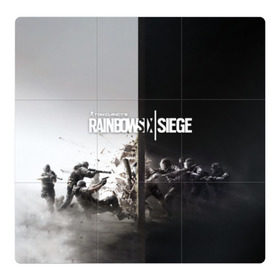 Магнитный плакат 3Х3 с принтом Tom Clancy’s Rainbow Six Siege в городе Новоалтайск, Полимерный материал с магнитным слоем | 9 деталей размером 9*9 см | Тематика изображения на принте: 6 | 9 | ash | castle | clancy’s | doc | fbi | gamer | gign | gsg | montagne | rainbow | rook | sas | shooter | siege | six | swat | thermite | tom | twitch | ubisoft | осада | радуга | спецназ | шутер