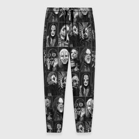 Мужские брюки 3D с принтом Slipknot в городе Новоалтайск, 100% полиэстер | манжеты по низу, эластичный пояс регулируется шнурком, по бокам два кармана без застежек, внутренняя часть кармана из мелкой сетки | альтернативный | американская | глэм | готик | гранж | группа | метал | модные | музыка | пост | рок | хард