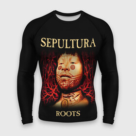 Мужской рашгард 3D с принтом Sepultura в городе Новоалтайск,  |  | sepultura | грув метал | группы | дэт метал | метал | музыка | рок | трэш метал